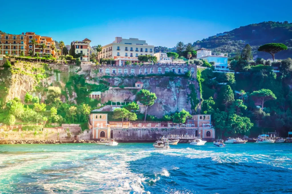 Panoramic view of Gallipoli. Puglia. Italy.